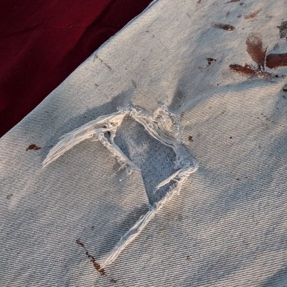 Real Construction Worker Jeans with Paint & Rip - Picture 10 of 11